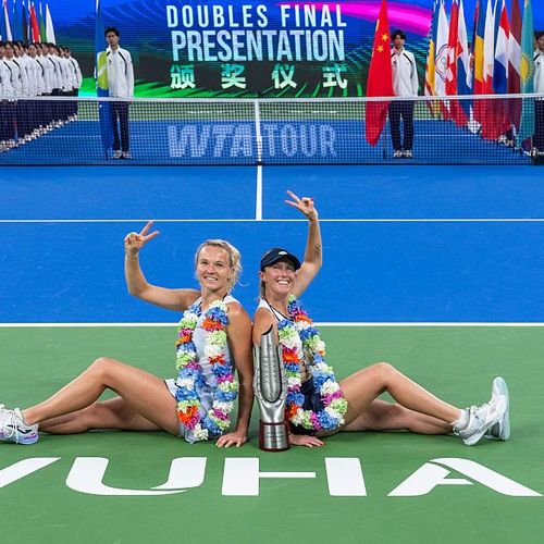 Storm Hunter and Katerina Siniakova, Wuhan 2025