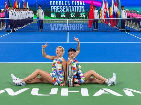 Storm Hunter and Katerina Siniakova, Wuhan 2025