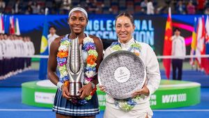 Coco Gauff and Jessica Pegula, Wuhan 2025