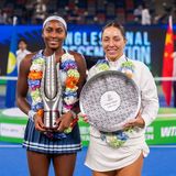 Coco Gauff and Jessica Pegula, Wuhan 2025